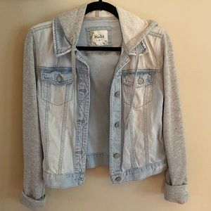Hooded Jean Jacket
